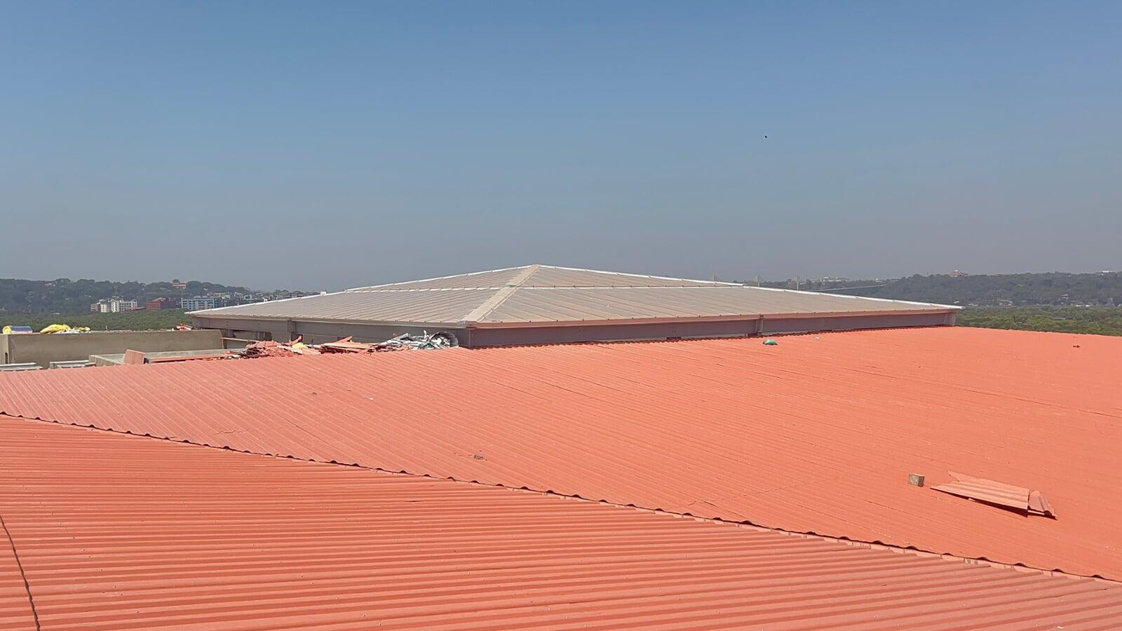 Industrial roofing project by Rishonn & Reyansh at